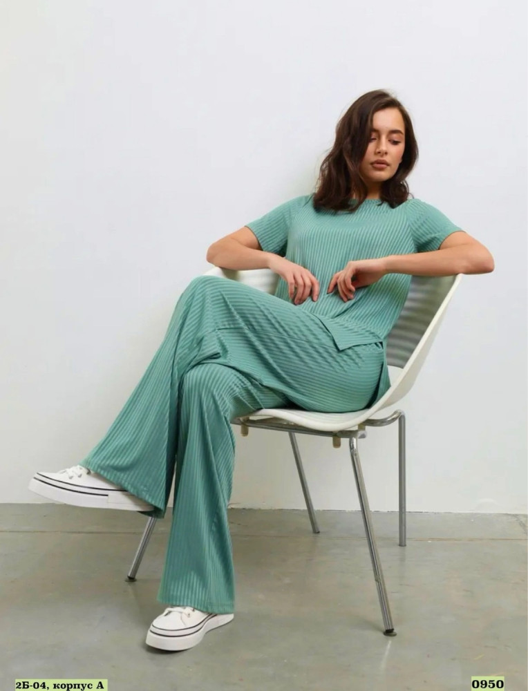 Купить Женский костюм зеленый оптом Садовод Интернет-каталог Садовод интернет-каталог