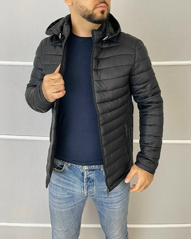 Купить Куртка мужская черная оптом Садовод Интернет-каталог Садовод интернет-каталог