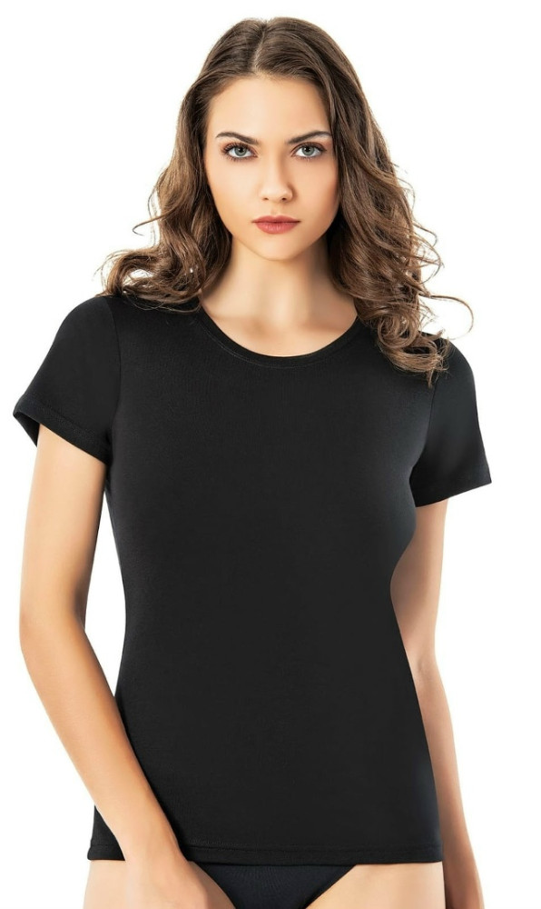 Купить Женская футболка черная оптом Садовод Интернет-каталог Садовод интернет-каталог