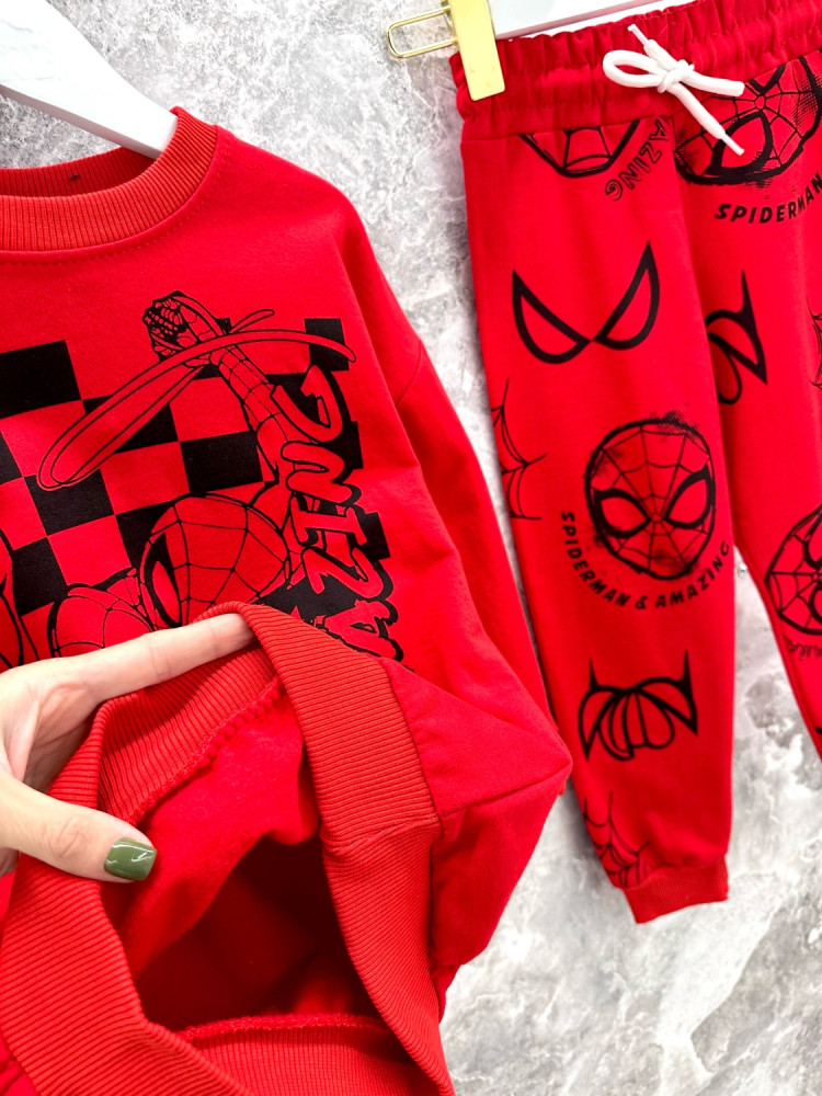 Купить Детский костюм красный оптом Садовод Интернет-каталог Садовод интернет-каталог