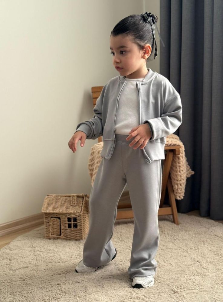 Купить Детский костюм серый оптом Садовод Интернет-каталог Садовод интернет-каталог