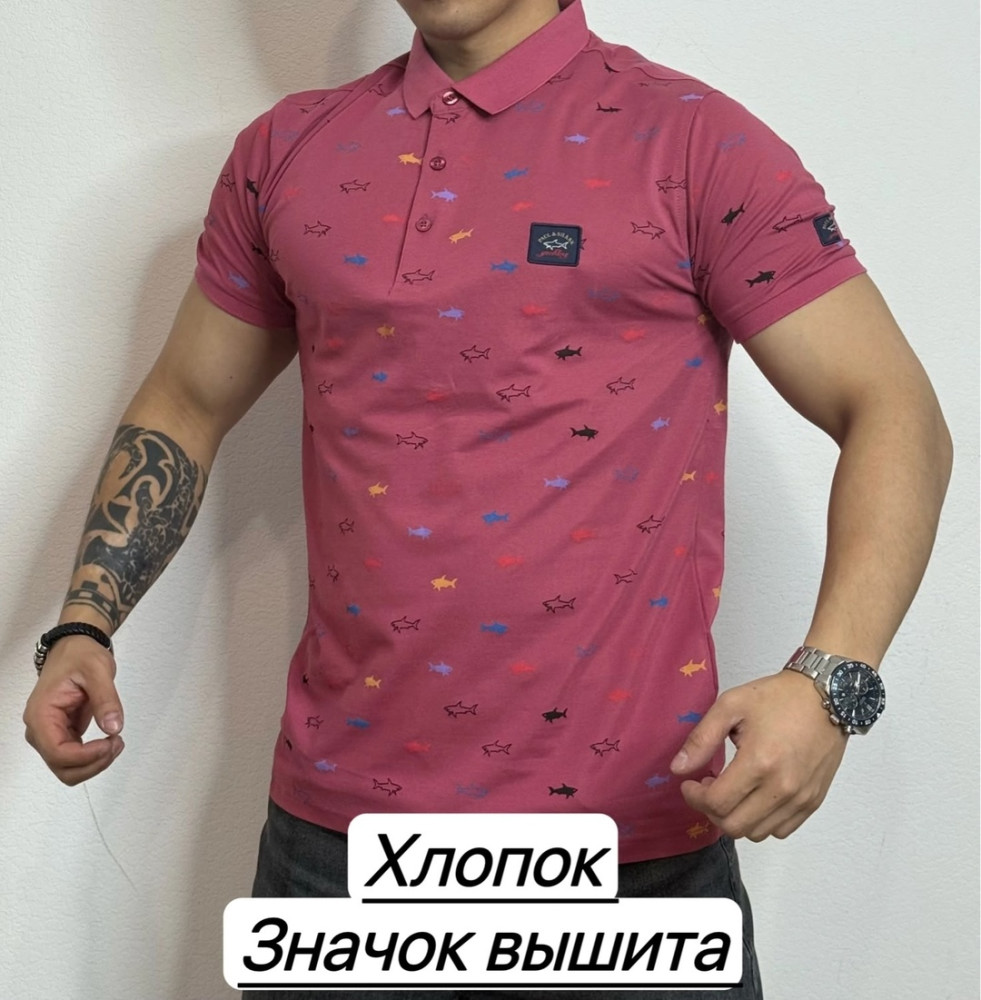 Купить Мужская футболка розовая оптом Садовод Интернет-каталог Садовод интернет-каталог