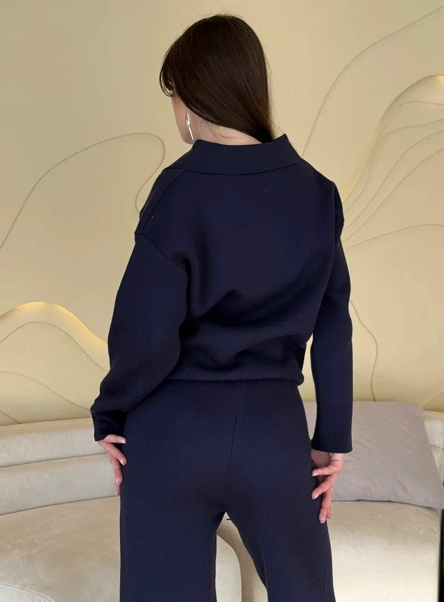 Купить Женский костюм синий оптом Садовод Интернет-каталог Садовод интернет-каталог