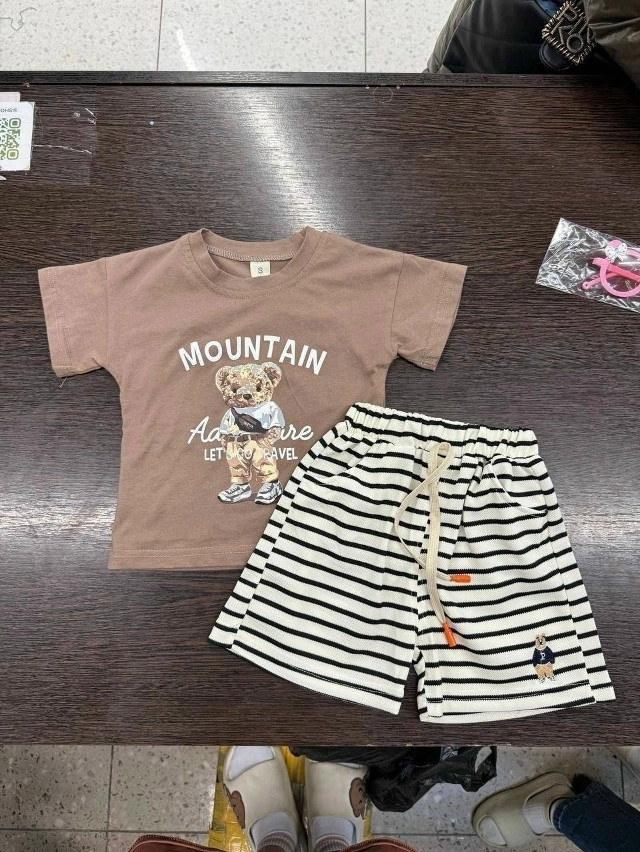 Купить Детский костюм коричневый оптом Садовод Интернет-каталог Садовод интернет-каталог