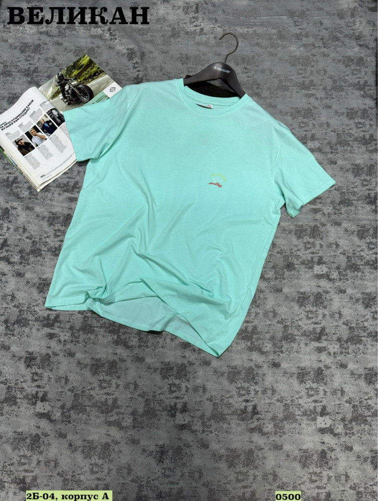 Купить Мужская футболка голубая оптом Садовод Интернет-каталог Садовод интернет-каталог