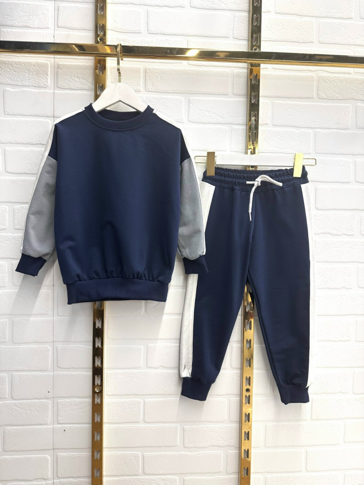 Купить Детский костюм синий оптом Садовод Интернет-каталог Садовод интернет-каталог