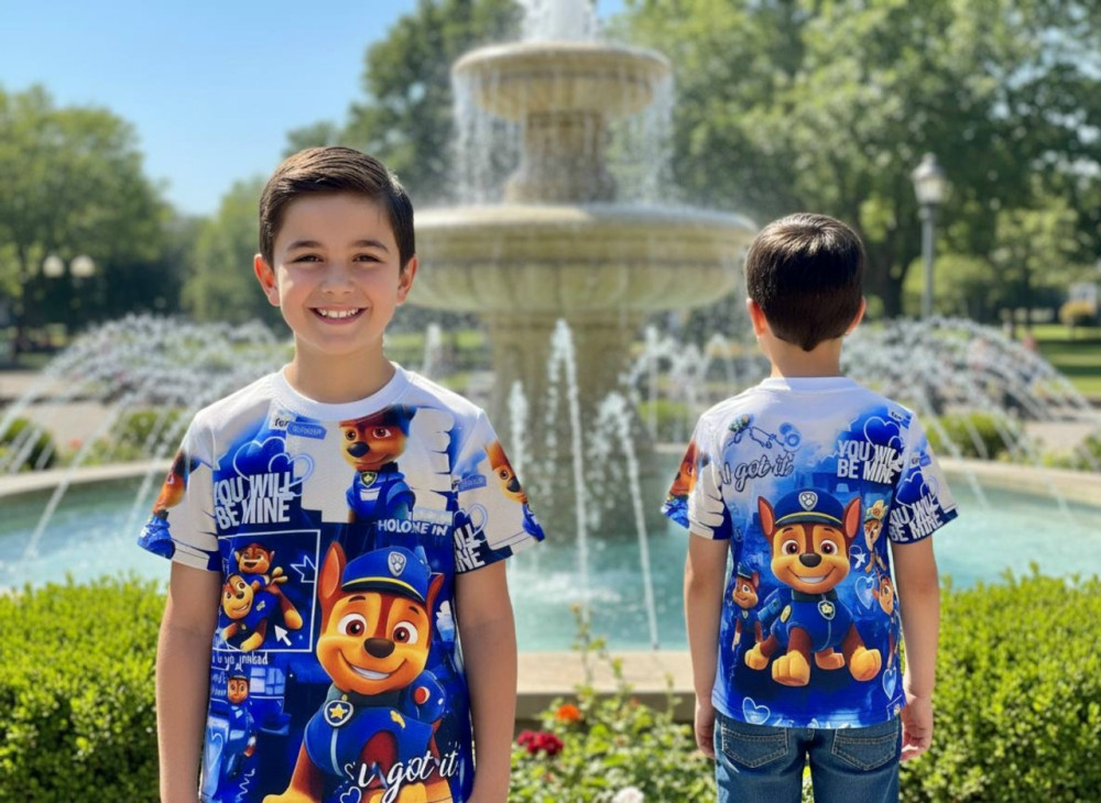 Купить Детская футболка синяя оптом Садовод Интернет-каталог Садовод интернет-каталог