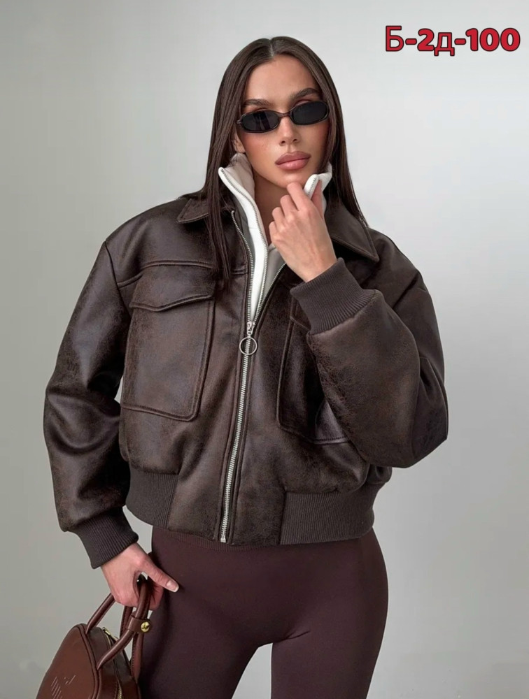 Купить Куртка женская коричневая оптом Садовод Интернет-каталог Садовод интернет-каталог