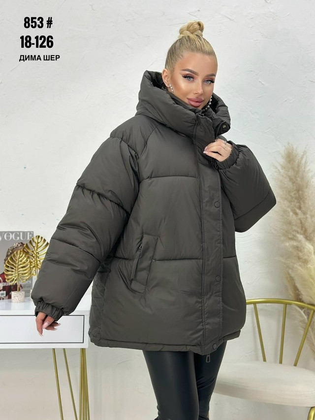 Купить Куртка женская серая оптом Садовод Интернет-каталог Садовод интернет-каталог