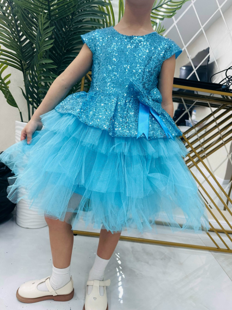 Купить Платье голубое оптом Садовод Интернет-каталог Садовод интернет-каталог