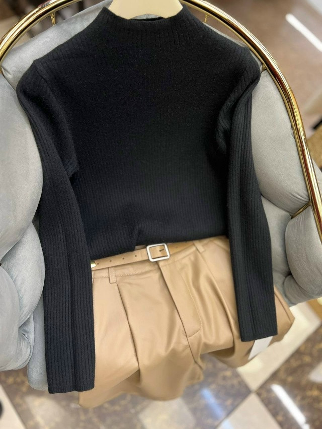 Купить Женская водолазка черная оптом Садовод Интернет-каталог Садовод интернет-каталог