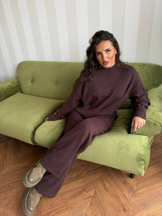 Купить Женский костюм коричневый оптом Садовод Интернет-каталог Садовод интернет-каталог