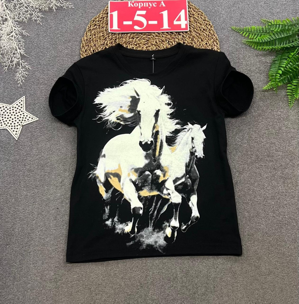 Купить Детская футболка черная оптом Садовод Интернет-каталог Садовод интернет-каталог