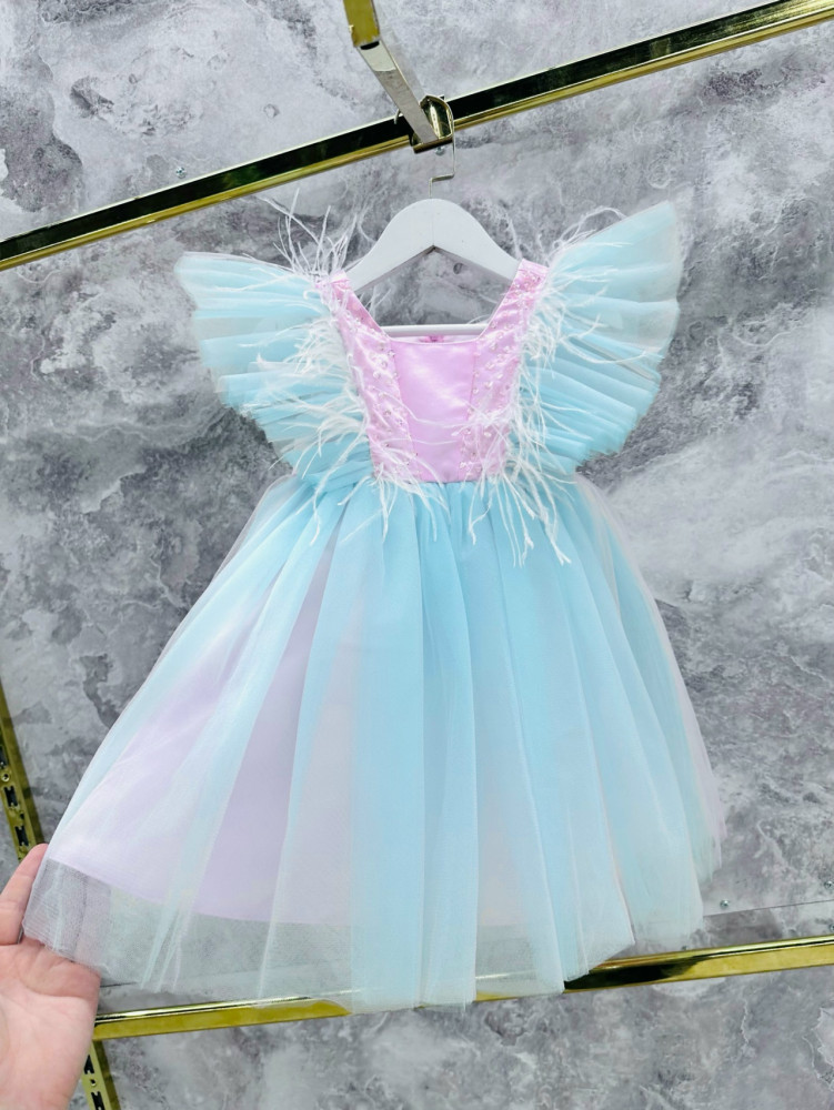 Купить Платье голубое оптом Садовод Интернет-каталог Садовод интернет-каталог