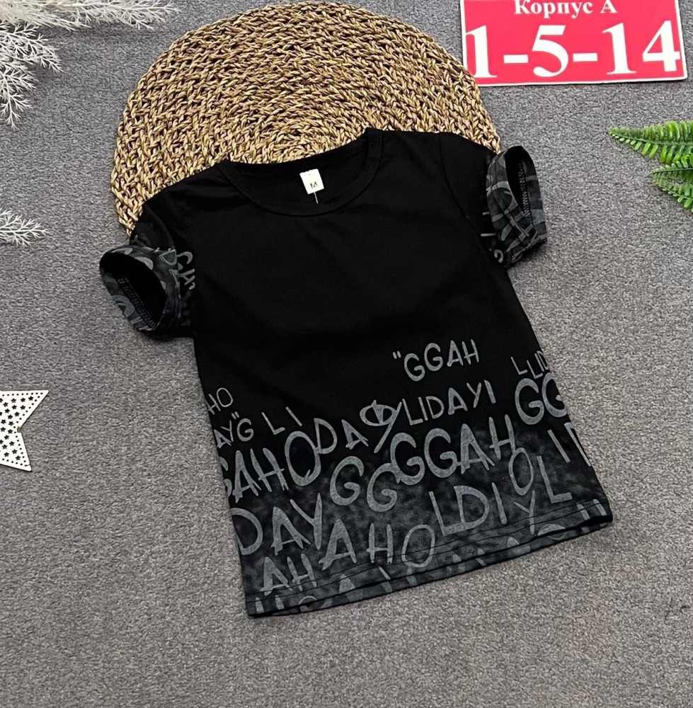 Купить Детская футболка черная оптом Садовод Интернет-каталог Садовод интернет-каталог