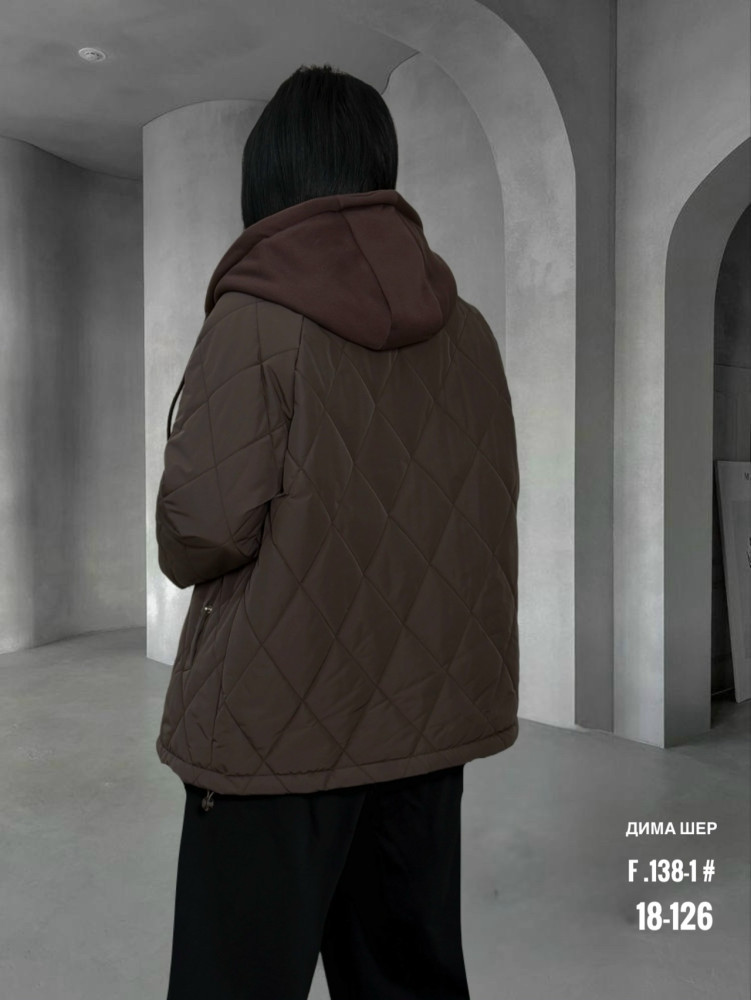 Купить Куртка женская коричневая оптом Садовод Интернет-каталог Садовод интернет-каталог