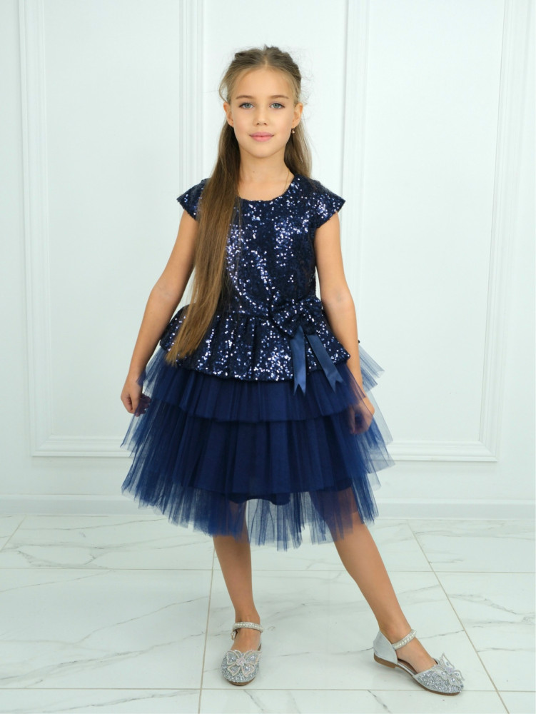 Купить Платье темно-синее оптом Садовод Интернет-каталог Садовод интернет-каталог