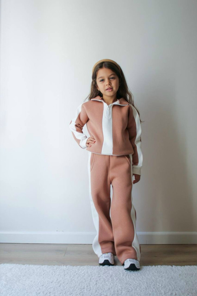 Купить Детский костюм коричневый оптом Садовод Интернет-каталог Садовод интернет-каталог