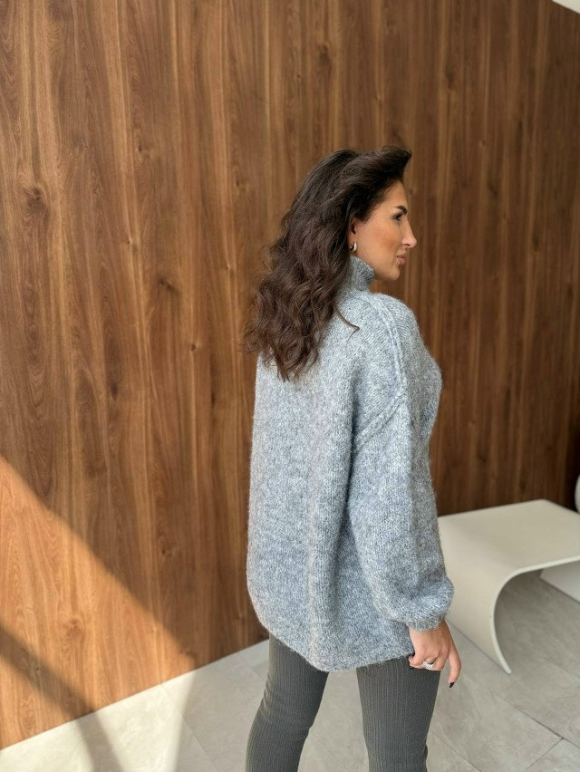 Купить Женская кофта серая оптом Садовод Интернет-каталог Садовод интернет-каталог