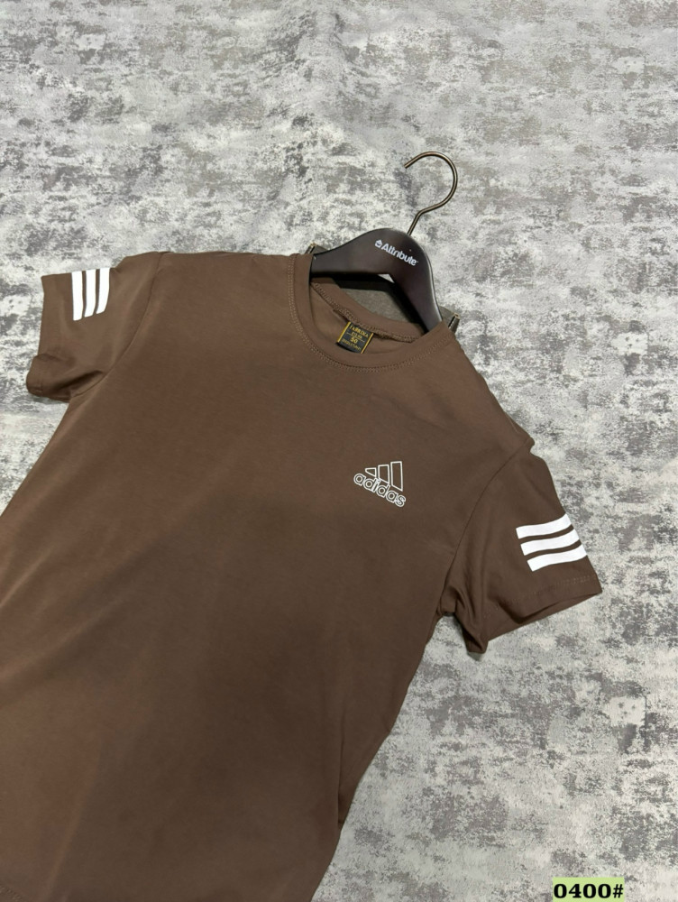 Купить Мужская футболка коричневая оптом Садовод Интернет-каталог Садовод интернет-каталог