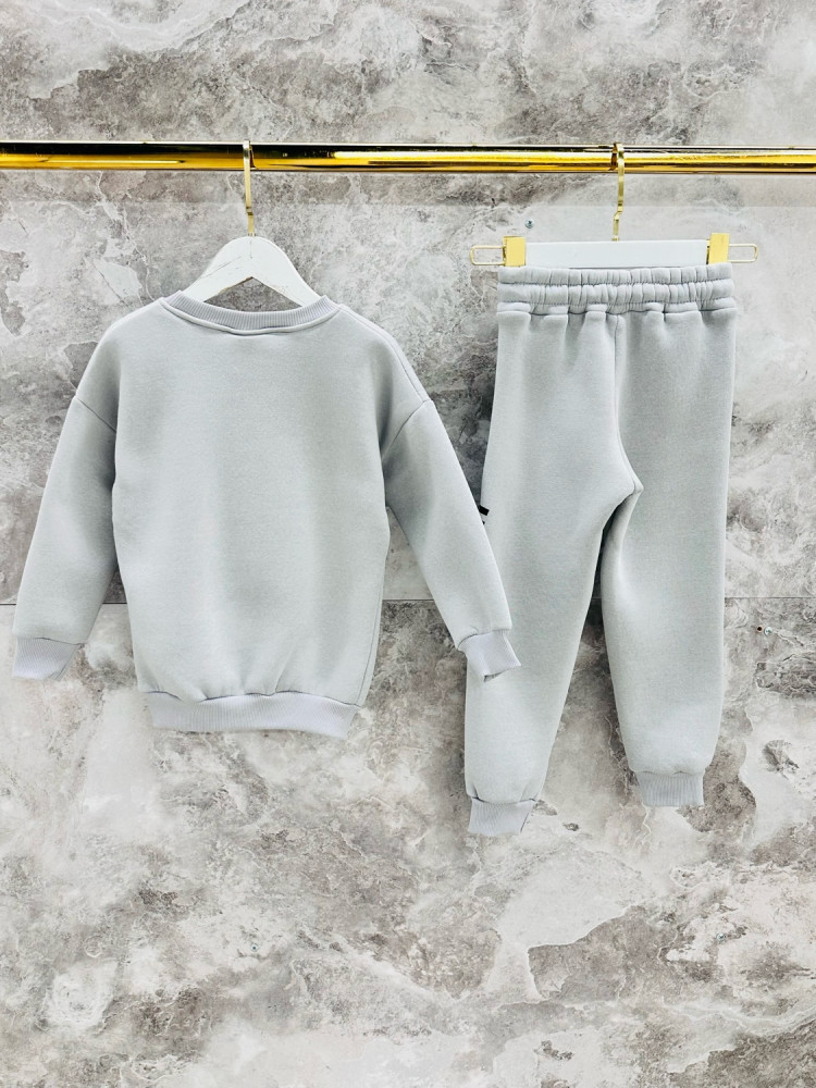 Купить Детский костюм серый оптом Садовод Интернет-каталог Садовод интернет-каталог