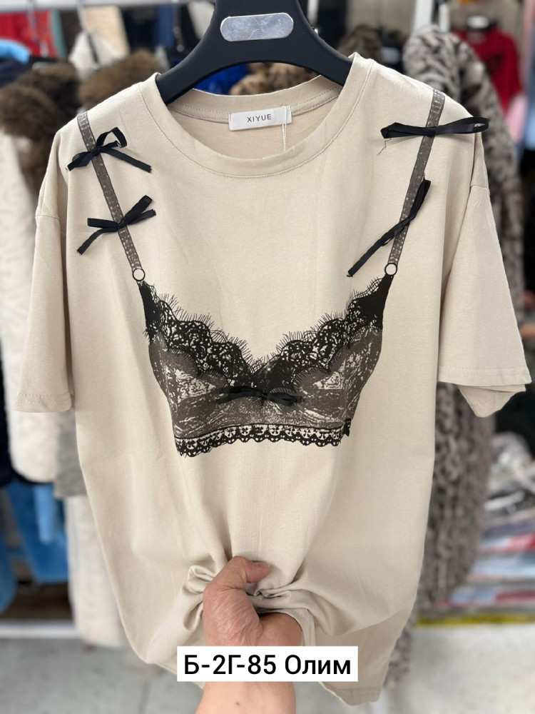 Купить Женская футболка бежевая оптом Садовод Интернет-каталог Садовод интернет-каталог