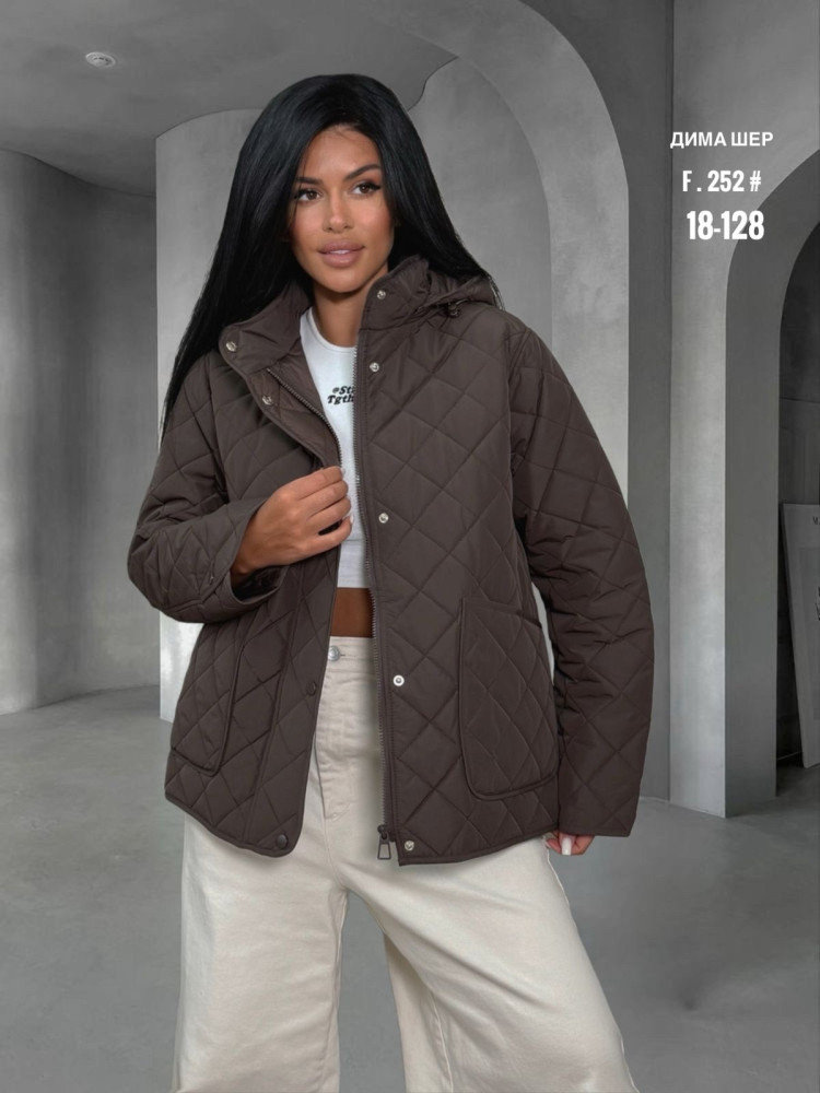 Купить Куртка женская коричневая оптом Садовод Интернет-каталог Садовод интернет-каталог