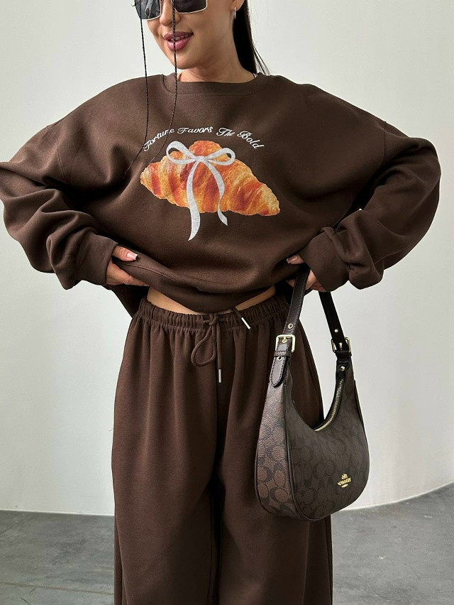 Купить Женский костюм коричневый оптом Садовод Интернет-каталог Садовод интернет-каталог