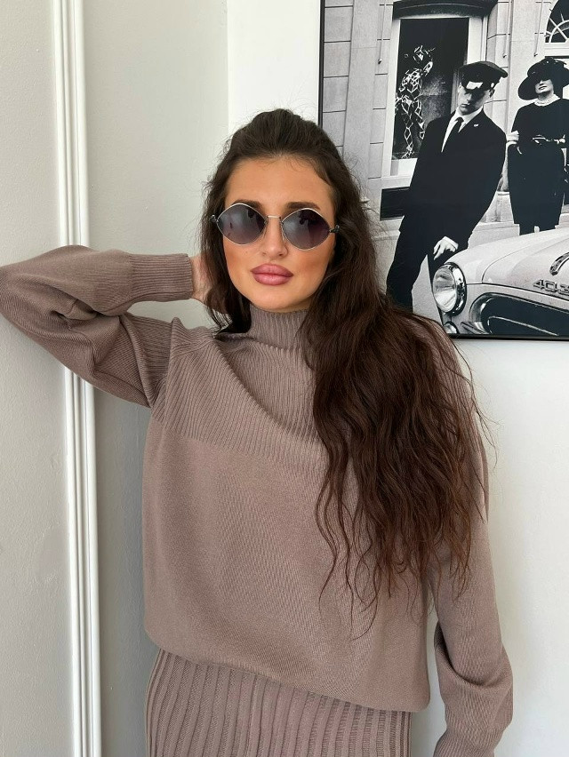 Купить Женский костюм коричневый оптом Садовод Интернет-каталог Садовод интернет-каталог