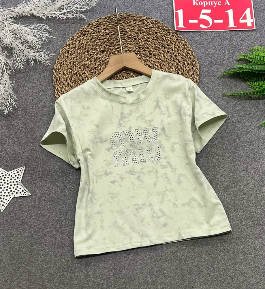 Купить Детская футболка салатовая оптом Садовод Интернет-каталог Садовод интернет-каталог