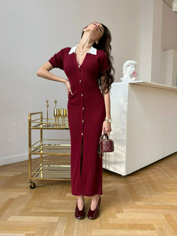 Купить Платье бордовое оптом Садовод Интернет-каталог Садовод интернет-каталог