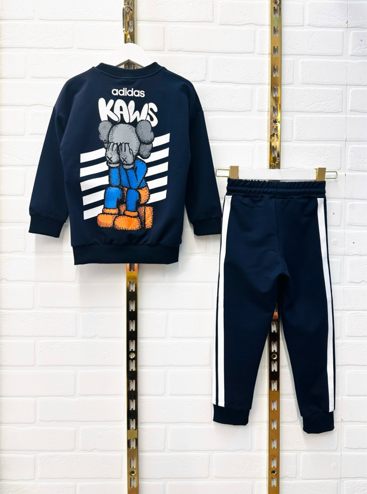 Купить Детский костюм синий оптом Садовод Интернет-каталог Садовод интернет-каталог