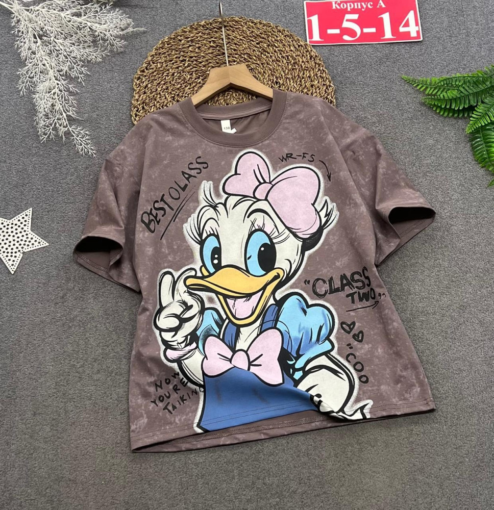 Купить Детская футболка коричневая оптом Садовод Интернет-каталог Садовод интернет-каталог