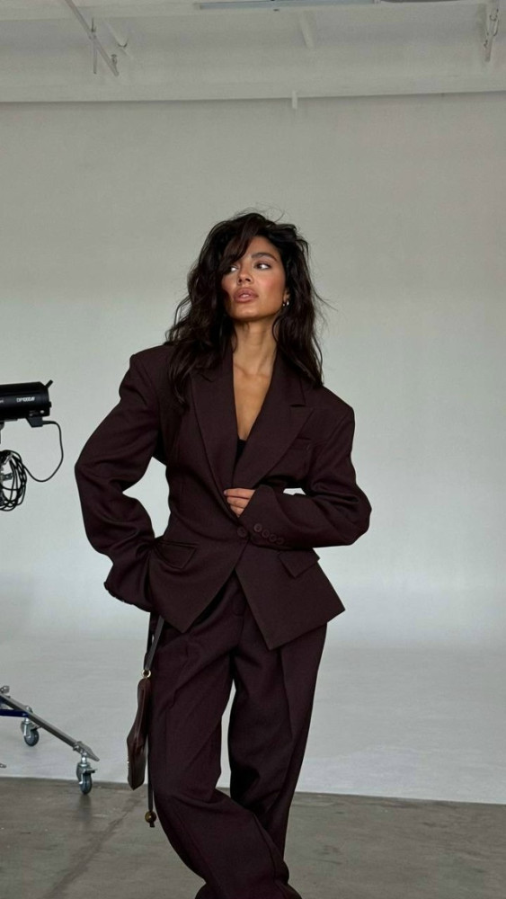 Купить Женский костюм коричневый оптом Садовод Интернет-каталог Садовод интернет-каталог