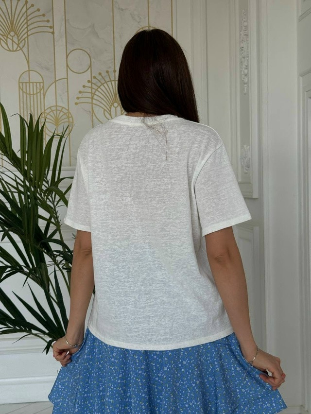 Купить Женская футболка белая оптом Садовод Интернет-каталог Садовод интернет-каталог