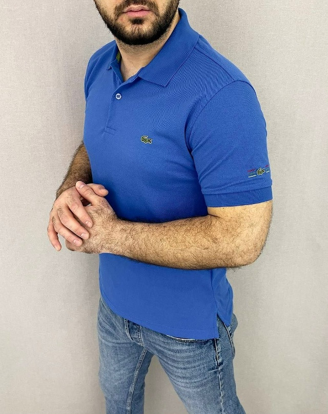 Купить Мужская футболка голубая оптом Садовод Интернет-каталог Садовод интернет-каталог