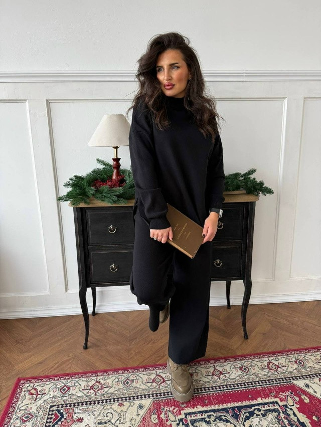 Купить Женский костюм черный оптом Садовод Интернет-каталог Садовод интернет-каталог