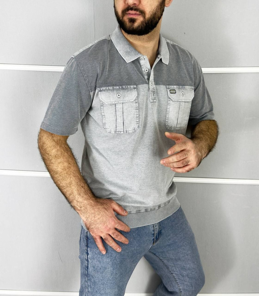 Купить Мужская футболка серая оптом Садовод Интернет-каталог Садовод интернет-каталог