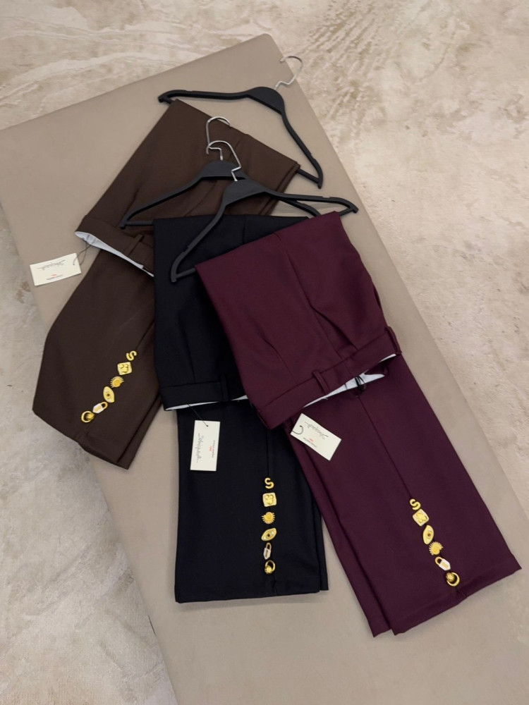 Купить Женские брюки бордовые оптом Садовод Интернет-каталог Садовод интернет-каталог