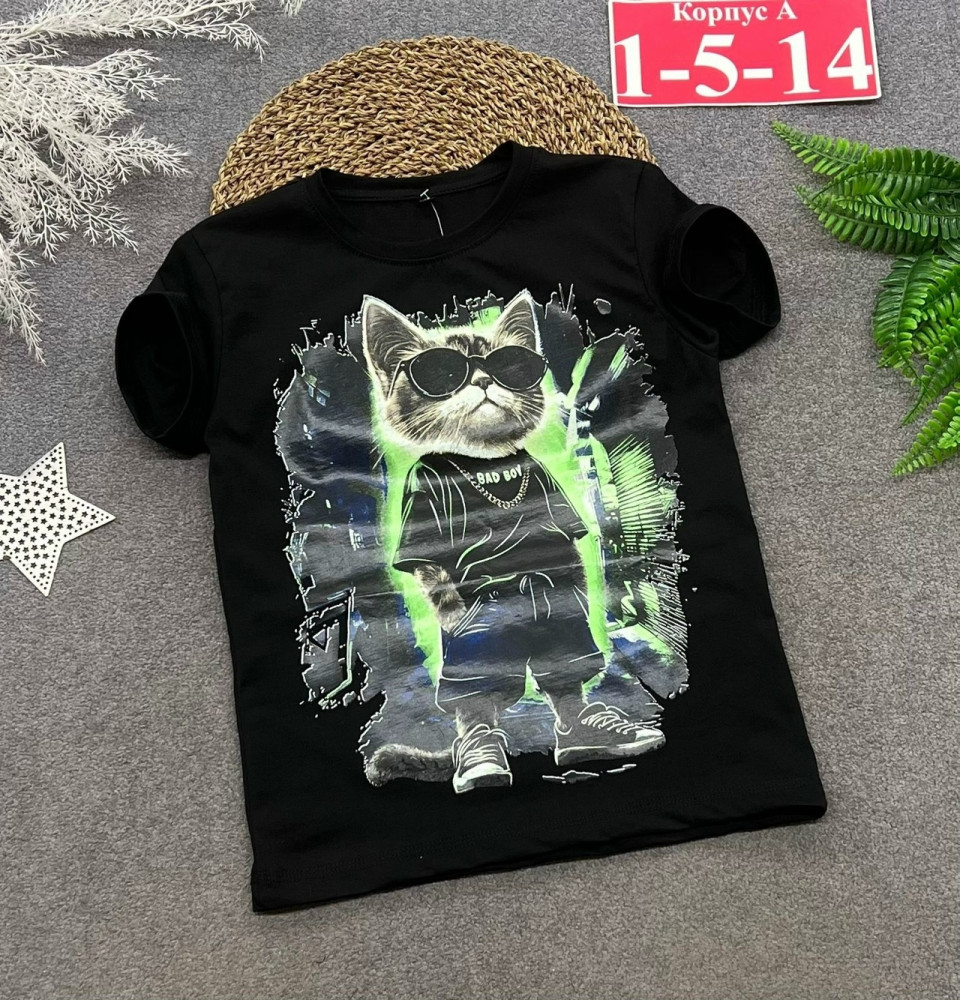 Купить Детская футболка черная оптом Садовод Интернет-каталог Садовод интернет-каталог