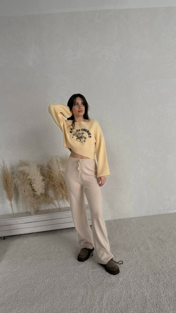 Купить Женские брюки молочные оптом Садовод Интернет-каталог Садовод интернет-каталог