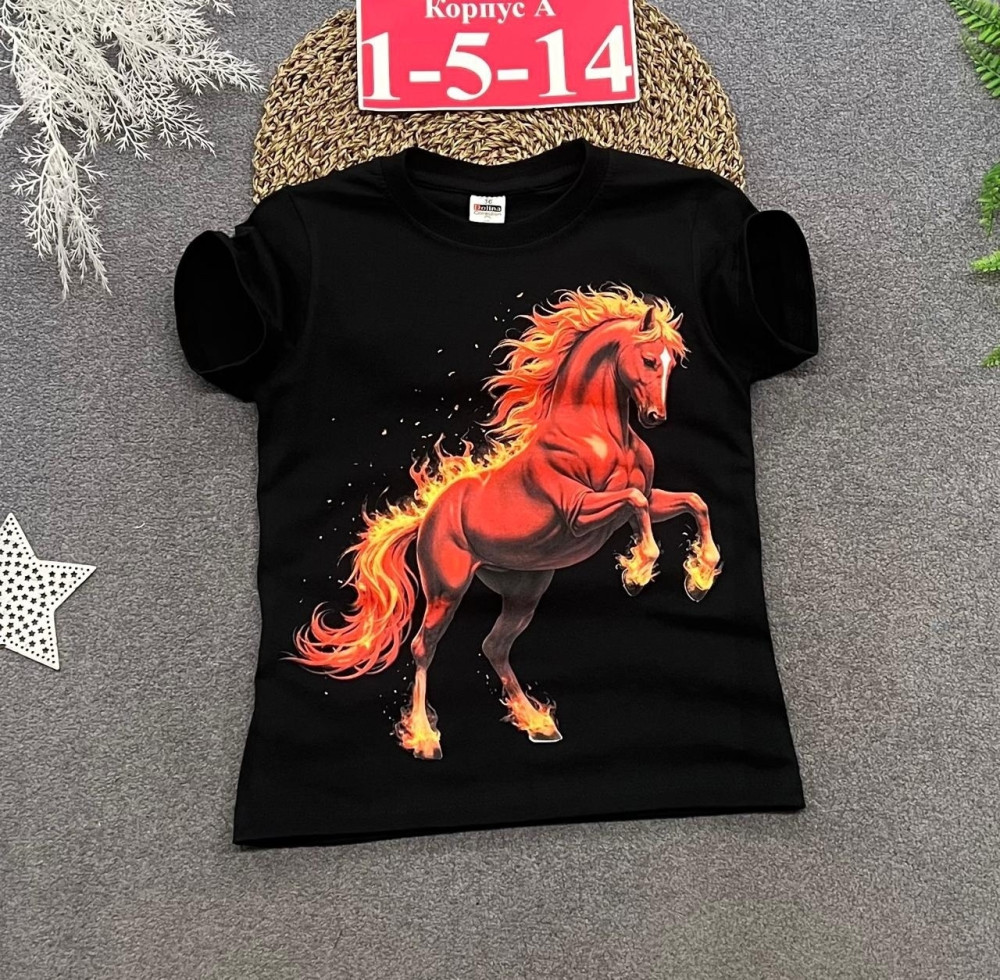 Купить Детская футболка черная оптом Садовод Интернет-каталог Садовод интернет-каталог