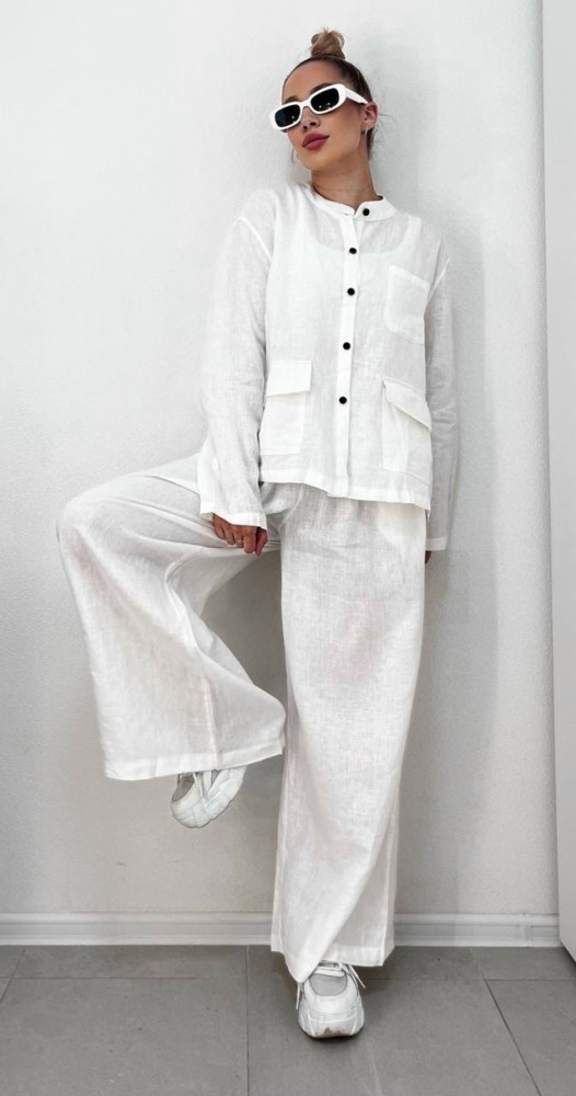 Купить Женский костюм белый оптом Садовод Интернет-каталог Садовод интернет-каталог