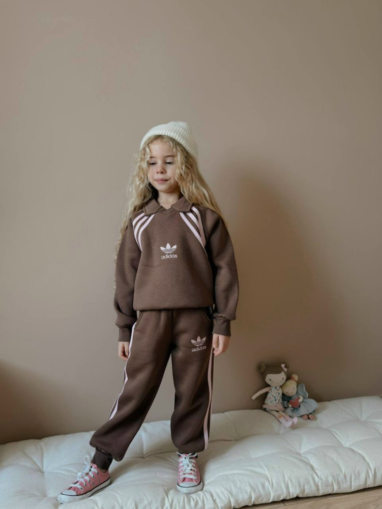 Купить Детский костюм коричневый оптом Садовод Интернет-каталог Садовод интернет-каталог