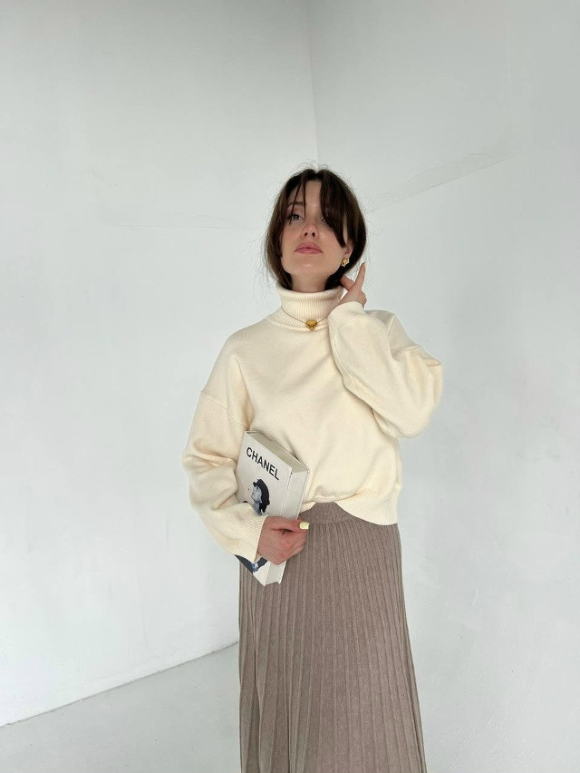 Купить Джемпер молочный оптом Садовод Интернет-каталог Садовод интернет-каталог