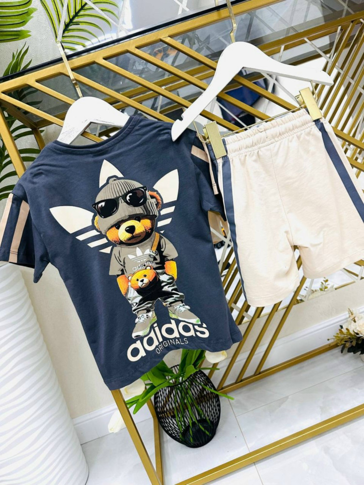 Купить Детский костюм темно-серый оптом Садовод Интернет-каталог Садовод интернет-каталог