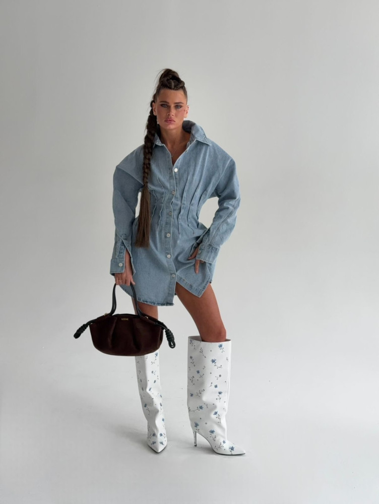 Купить Платье голубое оптом Садовод Интернет-каталог Садовод интернет-каталог