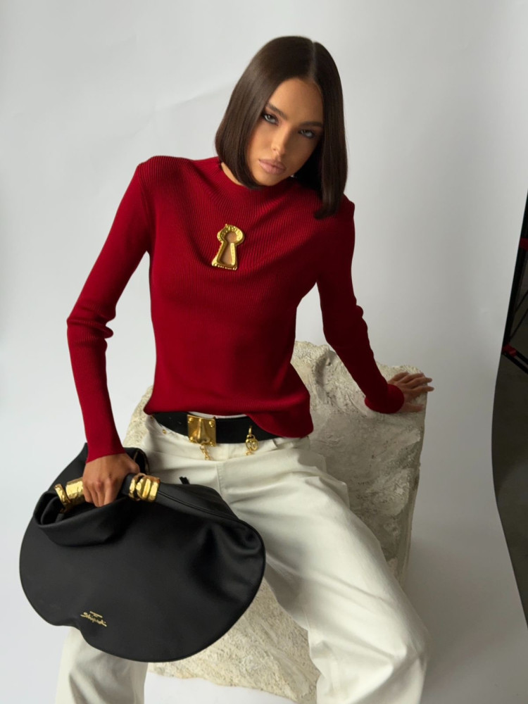 Купить Женская кофта красная оптом Садовод Интернет-каталог Садовод интернет-каталог