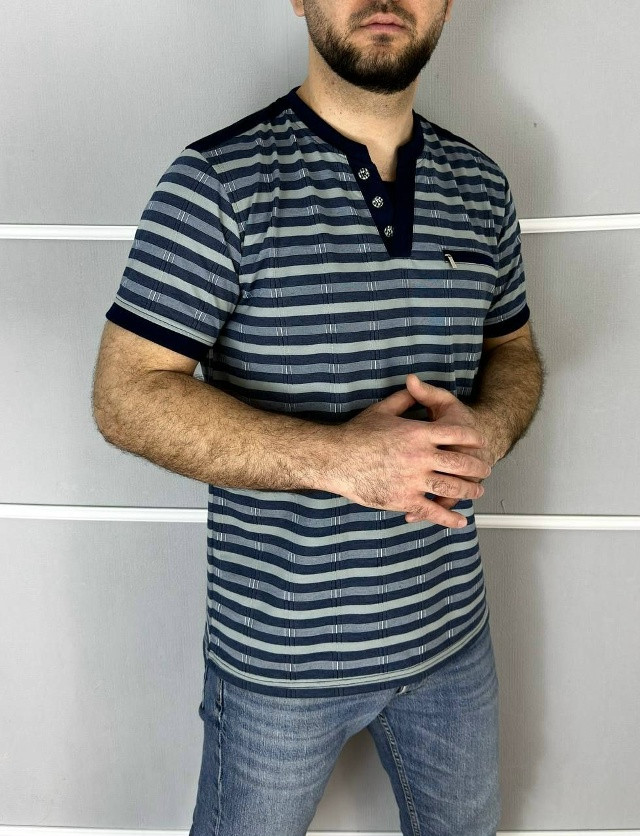 Купить Мужская футболка голубая оптом Садовод Интернет-каталог Садовод интернет-каталог