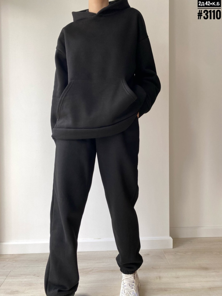 Купить Спортивный женский костюм черный оптом Садовод Интернет-каталог Садовод интернет-каталог